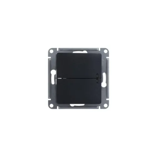 Выключатель 2-кл. СП Glossa 10А IP20 (сх. 5а) 10AX с подсветкой механизм антрацит SE GSL000753 фото 4