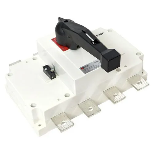 Рубильник-выключатель 4п 400А с рукояткой управления для прямой установки PowerSwitch EKF psds-400-4 фото 2