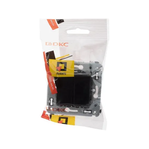 Кнопка 2-кл. СП "Avanti" "Черный квадрат" DKC 4402154 фото 5