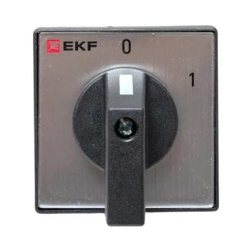 Переключатель кулачковый ПК-1-11 1П 25А "0-1" EKF pk-1-11-25 фото 4