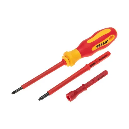 Набор отверток диэлектрических 14 предметов Rexant 12-4773-3 фото 3