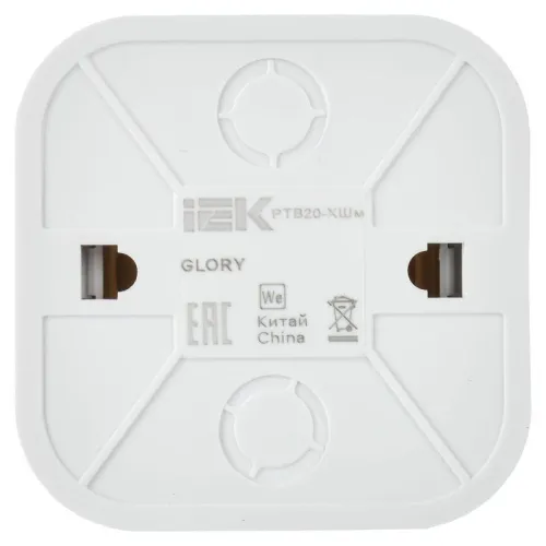 Розетка телевизионная TV 1-м ОП GLORY РТВ20-ХШм шампань матов. IEK EAH10-K37M фото 2