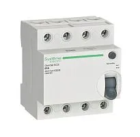 Выключатель дифференциального тока City9 Set 4п 63А 300мА A-S 400В SE C9R87463