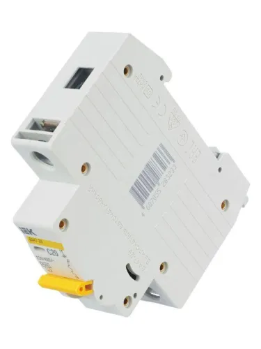 Выключатель автоматический модульный 1п C 20А 4.5кА ВА47-29 KARAT IEK MVA20-1-020-C фото 6