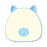 Светильник настольный Qplus 5Вт 2700-6000К 200лм 5В аккум. Li-ion 1200мА.ч диммир. ночник голуб. GAUSS NN7036