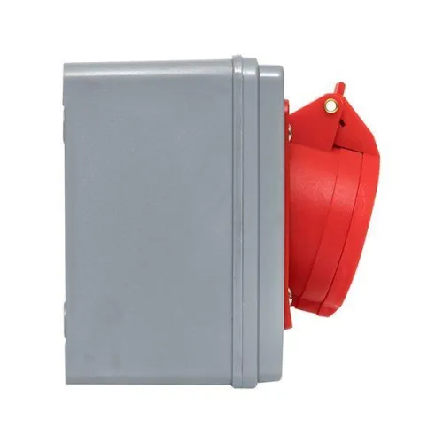 Розетка 1415 3Р+РЕ+N 16А 380В IP44 с блокировкой и выкл. EKF ps-1415-16-380 фото 8