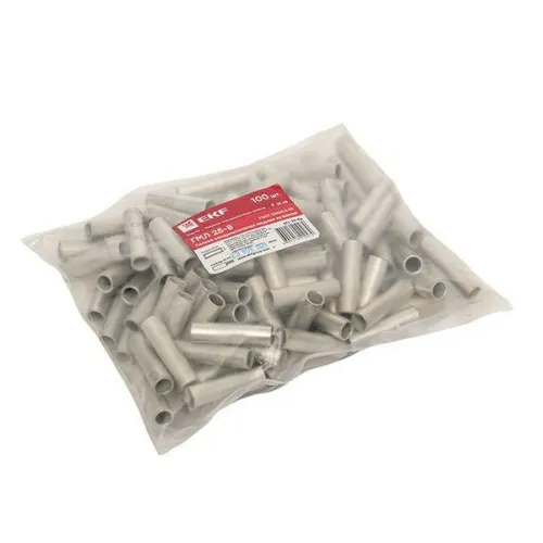 Гильза соединительная ГМЛ 25-8 луженая медн. ГОСТ PROxima EKF gty-25-8g фото 2