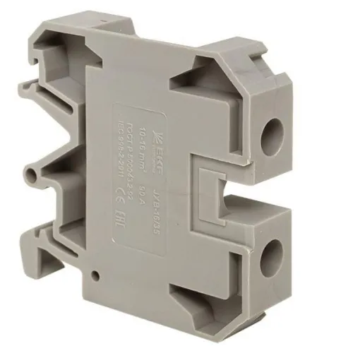 Колодка клеммная JXB-16/35 (90а) сер. EKF plc-jxb-16/35gy фото 3