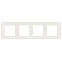 Рамка 4-м 12-5104-01 сатин бел. Эра Б0052529