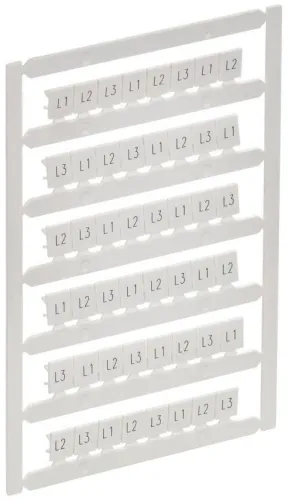 Маркер для CTS 6кв.мм/CP 10кв.мм "L1; L2; L3" ARMAFIX IEK AF-CT10D-M-006-22