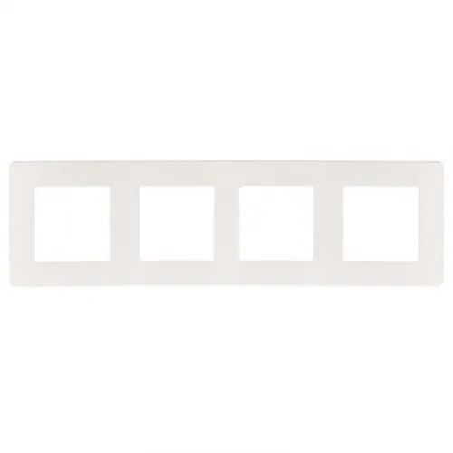 Рамка 4-м 12-5104-01 сатин бел. Эра Б0052529