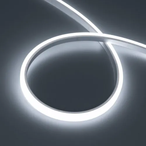 Лента светодиодная WAVE-TOP-PU-A144-10x10mm 24В White 5700К 5Вт/м IP68 wire x2 вывод боков. герметичная (уп.5м) Arlight 052432