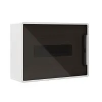 Щиток настенный 12мод. FRAME с тонированной дверцей с 2 шин PEN на 8+6 отверст. бел. DKC F12W1WD