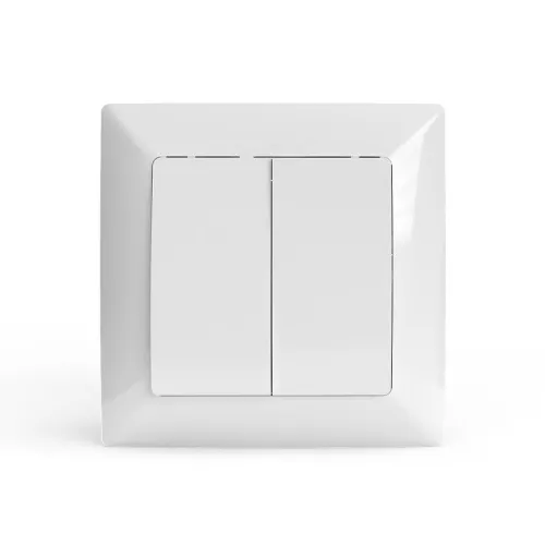 Выключатель 2-кл. СП AVA 10А IP20 в сборе бел. TOKOV ELECTRIC TKL-AV-V2F-C01 фото 3