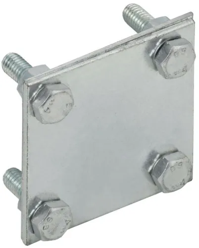 Зажим крестообразный полоса-полоса 40мм оцинк. сталь IEK ZCC63-11-1-40