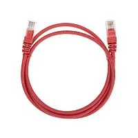 Патч-корд U/UTP CAT 5e RJ45-RJ45 26AWG LSZH красн. 1м Rexant 02-0103-1