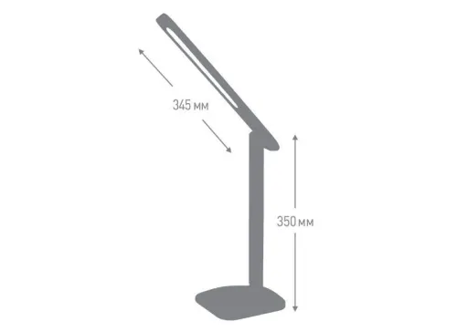 Светильник настольный UF-731 С01 LED 11Вт 3 ур. ярк. бел. Ultraflash 14179 фото 2