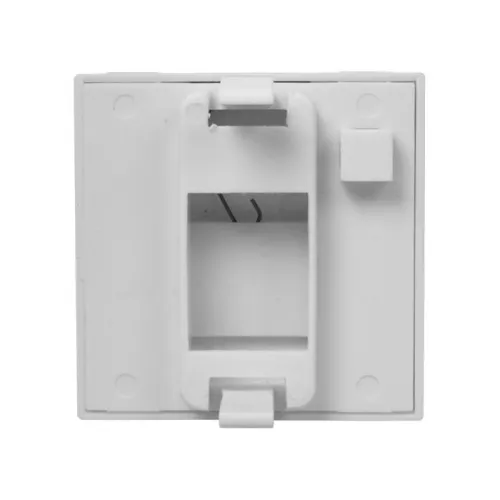 Панель лицевая 1 порт 45х45 Keystone шторка SUPRLAN 10-0304 фото 4