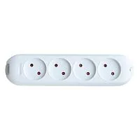 Колодка удлинителя 4N-SMART 4-м 5240 10А без заземл. IN HOME 4690612010458