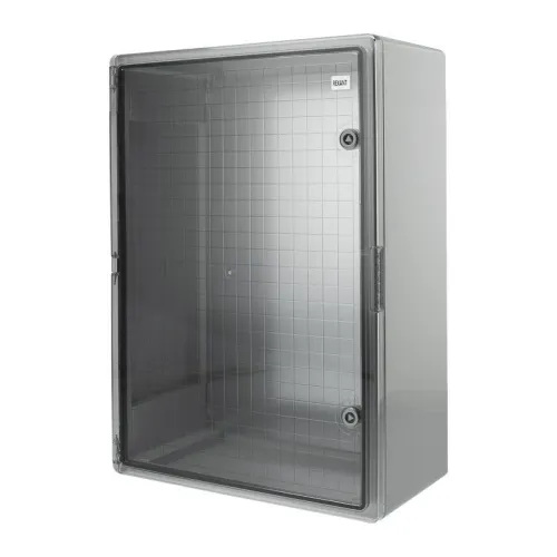 Корпус ЩМПп 700х500х250мм УХЛ1 IP65 с прозр. дверцей и монтажной панелью АБС пластик. Rexant 11-0418