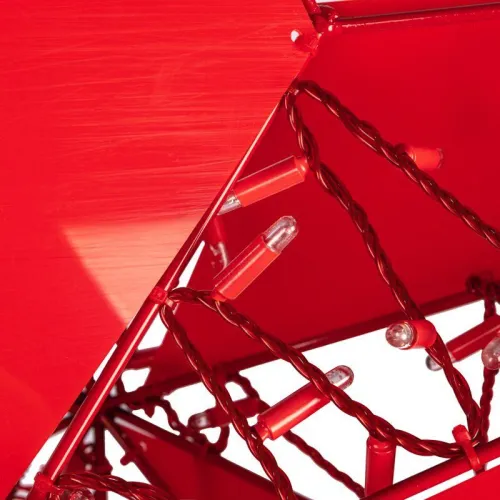 Фигура светодиодная "Звезда" 100см 200LED красн. 12Вт IP65 с трубой и подвесом Neon-Night 514-274 фото 5