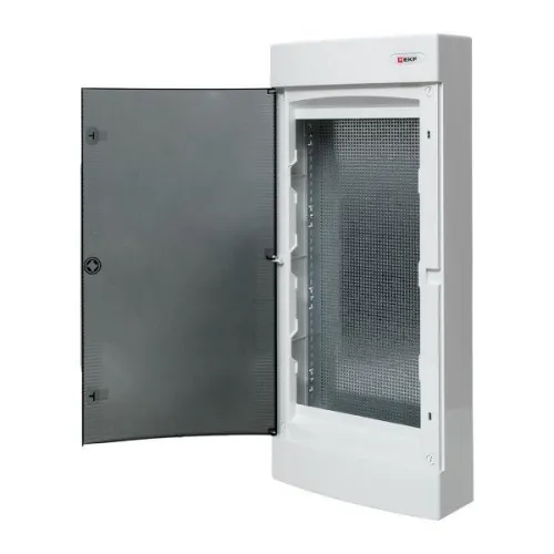 Щит слаботочный навесной Unix 4 габарит IP41 прозр. дверь PROxima EKF ux-4m-n фото 7