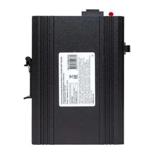 Коммутатор неуправляемый промышленный U-1GX/SFP-4GTP 1 порт 1000Base-X SFP 4 порта 10/100/1000Base-T(X) RJ45 c PoE монтаж на DIN-рейку TSX EKF TSX-U-1GX/SFP-4GTP фото 8