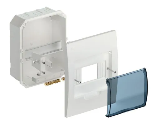 Корпус встраиваемый ЩРВ-П-6 Krepta 3 IP41 пластик. бел. IEK MKP12-V-06-40-20 фото 2