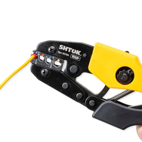 Пресс-клещи ПК-23+ матрица профиль овал 0.25-6.0кв.мм (03704) SHTOK 376211 фото 4
