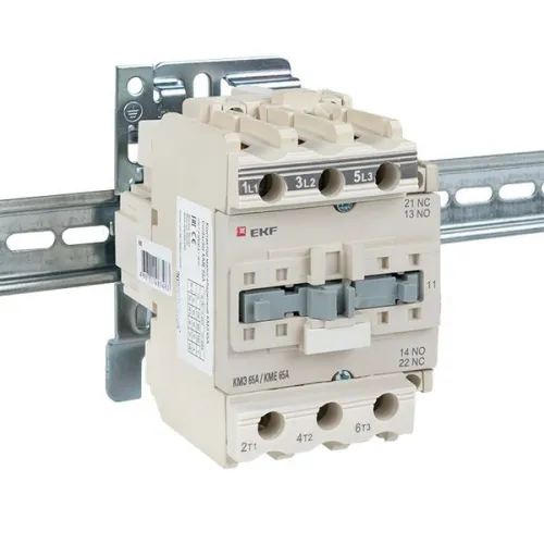 Контактор КМЭ-3 65А кат. 230В AC 1НО+1НЗ EKF ctr-s-65-220 фото 8