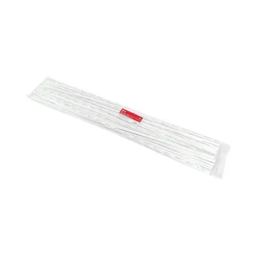 Трубка термоусадочная ТУТ нг 8/4 бел. 1м (уп.50м) PROxima EKF tut-8-w-1m фото 3