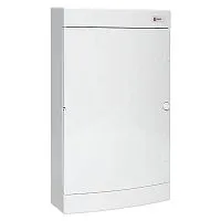 Щит распределительный навесной Unix 3х12мод. IP41 бел. дверь PROxima EKF ux-3x12-nw
