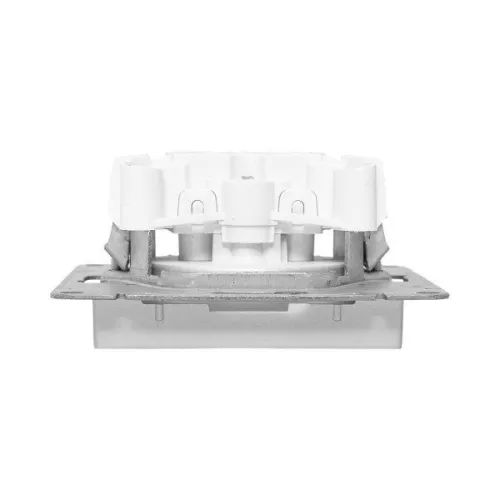 Розетка СП Эпика 16А без заземл. без шторок механизм алюм. EKF UP1-SOA-100 фото 4