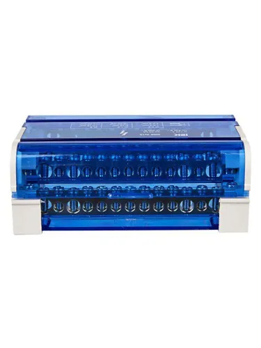 Шина на DIN-рейку в корпусе (кросс-модуль) ШНК 4х15 3L+PEN IEK YND10-4-15-125 фото 2