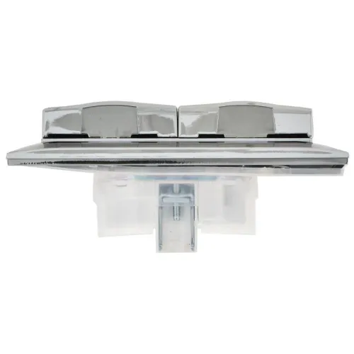 Розетка 2-м SKANDY 16А IP44 с крышкой в сборе SK-R12N никель IEK SK-R26-16-44-K50-F фото 3