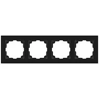 Рамка 4-м СП Accent 6-504-05 антрацит Intro Б0063710