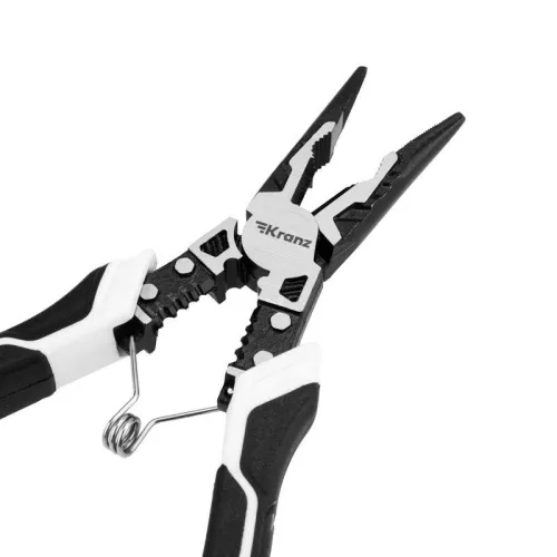 Тонкогубцы многофункциональные универсальные 200мм Kranz KR-12-4653-5 фото 7