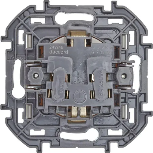 Розетка 1-м СП Inspiria 16А IP20 250В 2P+E немецк. стандарт механизм сл. кость IEK 673721 фото 5