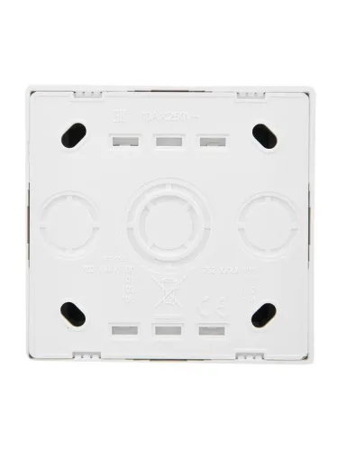 Выключатель 2-кл. ОП LETO бел. LEZARD 752-0200-101 фото 2