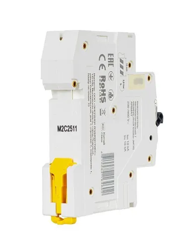 Выключатель автоматический модульный 1п C 25А M10N ARMAT IEK AR-M10N-1-C025 фото 9