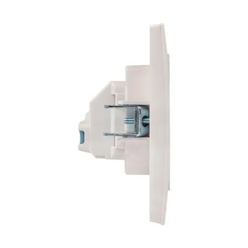 Розетка 1-м СП Стокгольм 10А IP20 без заземл. защ. шторки механизм бел. PROxima EKF EYR10-022-10 фото 10