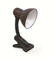 Светильник настольный СНП 21Ч 40Вт E27 230В под лампу на прищепке с подвесом черн. IN HOME 4690612046822