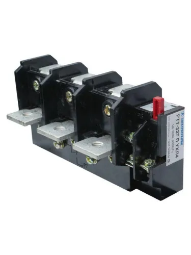 Реле электротепловое токовое-327 П УХЛ4 260А 1800-2200А 660В/50Гц 1з+1р ручной возврат IP00 Электротехник ET000333