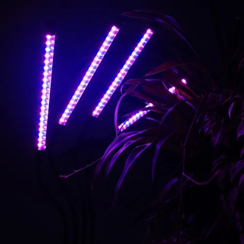 Светильник светодиодный «КРИСТАЛЛ» CTL2-USB-bl Agro для растений спектр 4 плафона по 10Вт на прищепке пульт на шнуре IP40 красн./син. ФАZА 5068810 фото 14