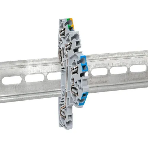 Колодка клеммная ST-2.5-NLPE 30A пружинная EKF plc-jxb-st-2.5-nlpe фото 5