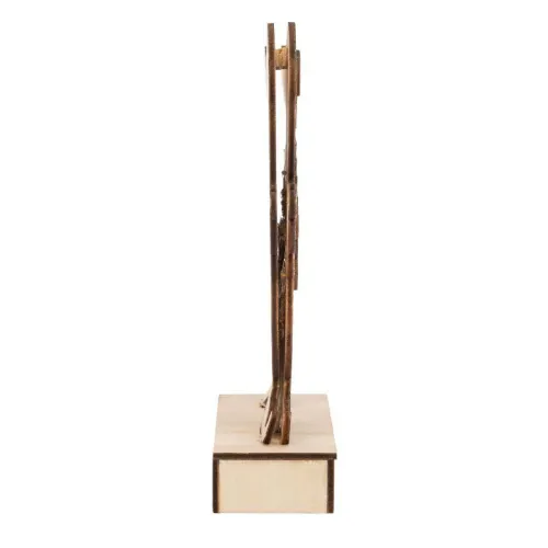 Фигура деревянная "Снеговик" 18см 5LED тепл. бел. 0.1Вт IP20 с подсветкой Neon-Night 504-017 фото 7