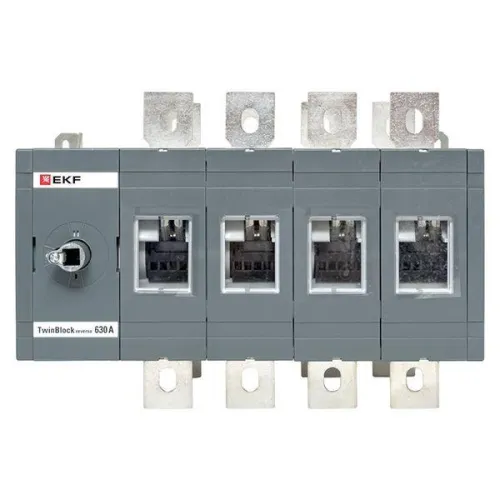 Рубильник 4п 630А реверсивный без рукоятки управления TwinBlock EKF tb-s-630-4p-rev фото 8