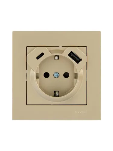 Рамка 1-м VESNA горизонт. без вставки зол. LEZARD 742-3600-146 фото 5