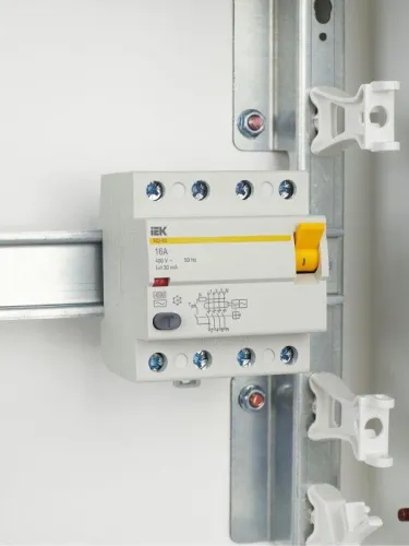 Выключатель дифференциального тока (УЗО) 4п 16А 30мА тип AC ВД1-63 KARAT IEK MDV10-4-016-030 фото 8