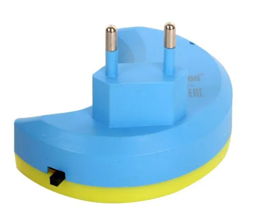 Светильник светодиодный NL-244 "Месяц" 220В ночник с выкл. желт. Camelion 14264 фото 9